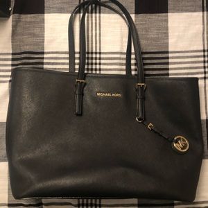 Michael kors black tote